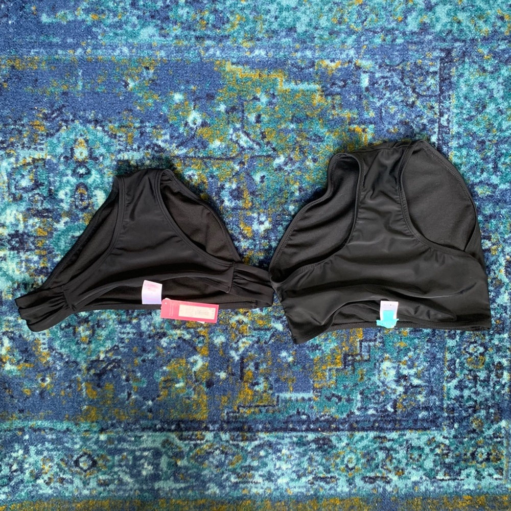 Lot of 2 Black Bikini Bottoms
